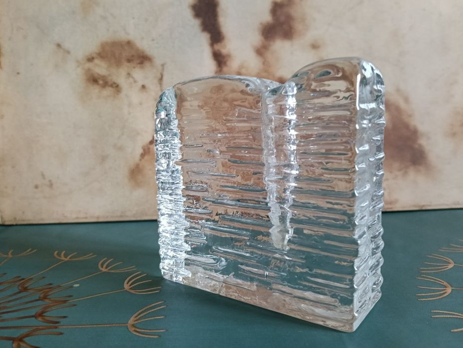 Vază soliflore Ritzenhoff sticlă grea – design modernist