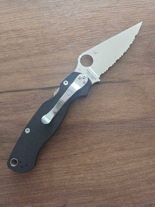 Spyderco Paramilitary 2 Serrated S45VN
