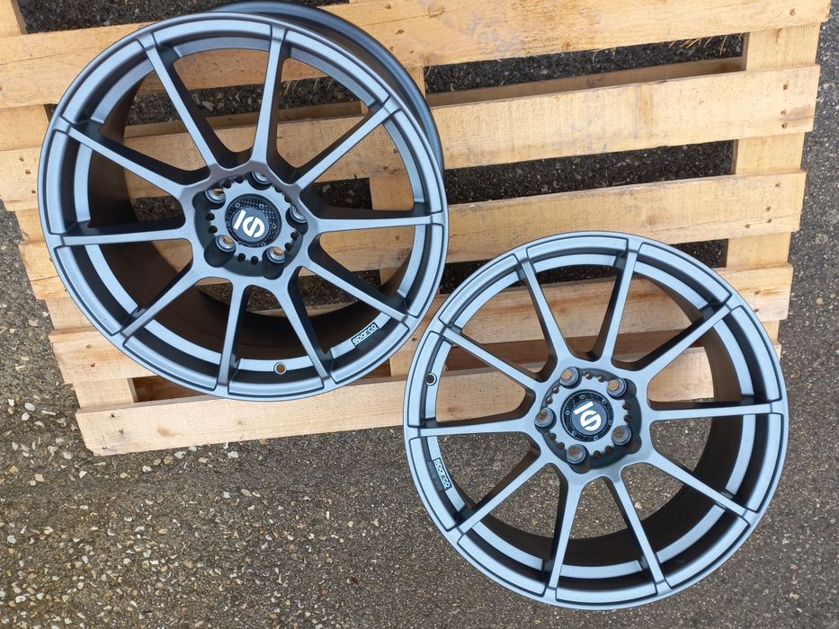18"5×114.3 Sparco Gara Гънметал Мат 8j et35 Honda Mitsubushi Toyota Maz