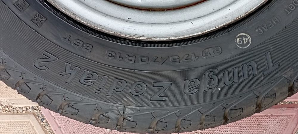 Колесо в сборе на 13