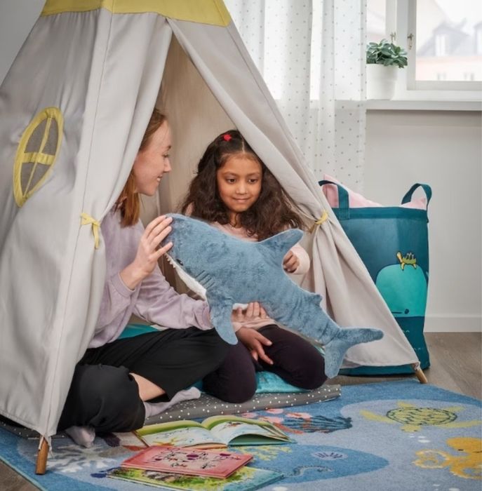 Акула IKEA Блохэй 55см оригинал