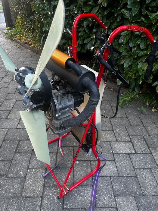 Jet Pocket Paramotor – Solo 210 Engine – Двутактов със стартер