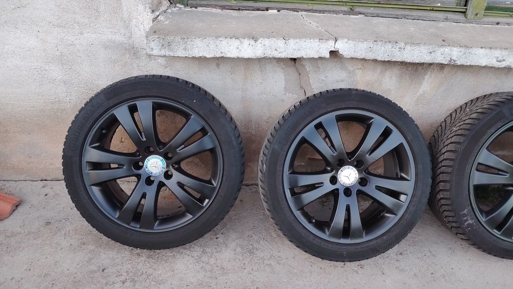 Джанти Mercedes 5x112 17" с гуми Continental