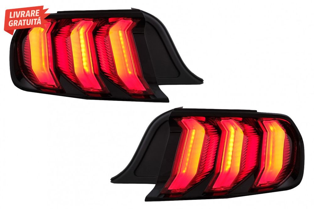 Stopuri Full LED compatibile cu Ford Mustang VI S550 (2015-2019) Semna