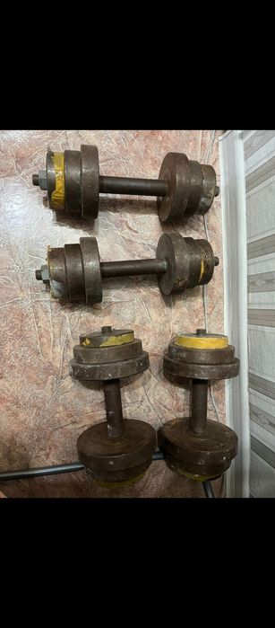 Продам гантели в хорошем состоянии