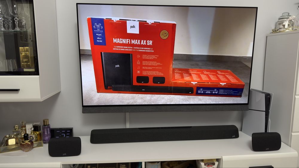 Sistem Soundbar 7.1.2 Polk Audio MagniFi Max AX SR - Dolby Atmos/DTS:X