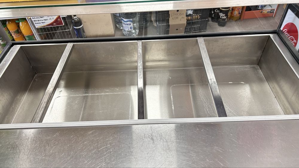 Витрина за топла храна.