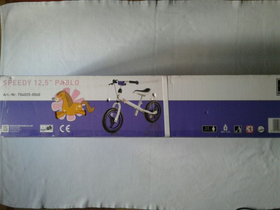Bicicleta fara pedale Kettler Speedy 12,5" ptr.3-5ani, noua