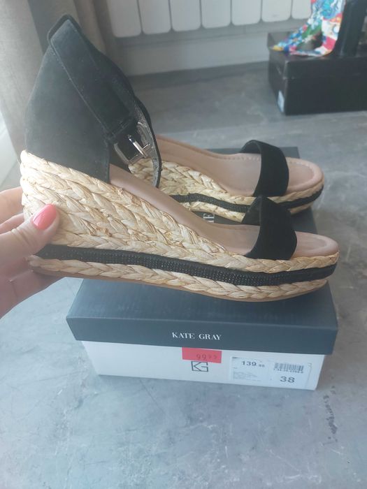 Сандали Alessa, insta Sensation, Katw Gray, 38 номер