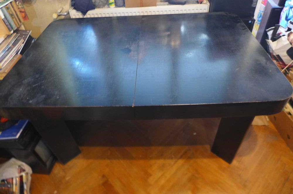 Masa Art Deco 12 Persoane Lemn Masiv Thoner Radauti Anii 1930 1940