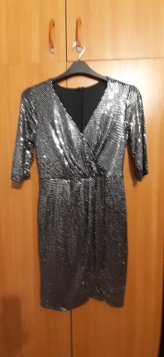 Vand rochie de zi argintie