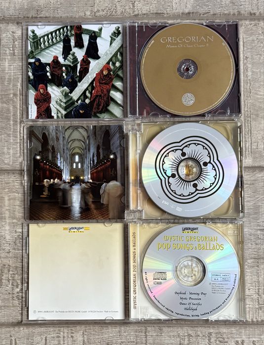 Lot 7 cd-uri cu muzica Gregoriana (Gregorian Chant)