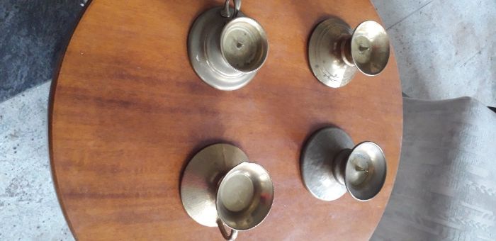 Sfesnice din bronz pentru  lumanare stalp