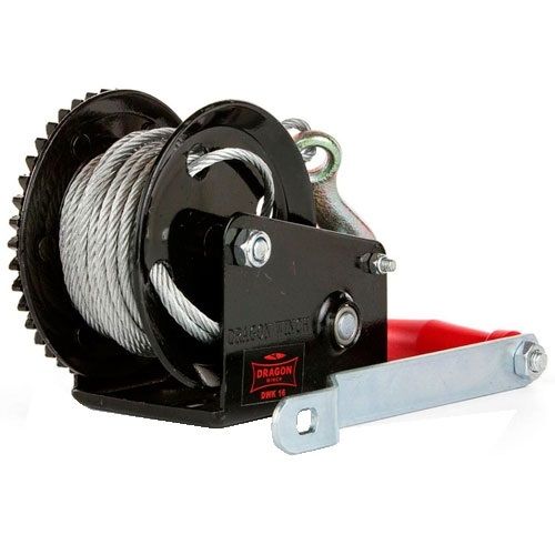Ръчна лебедка с метално въже 10м DRAGON WINCH