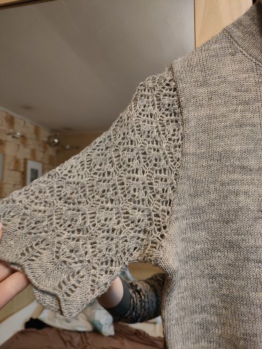 Rochiță tricotată de toamnă, mărimea 38