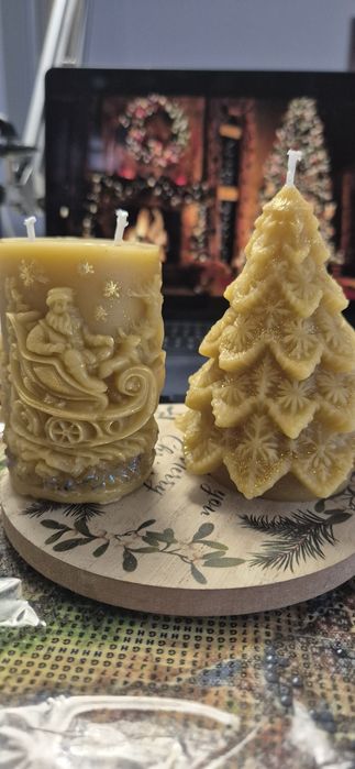 Lumanari din ceara de albine