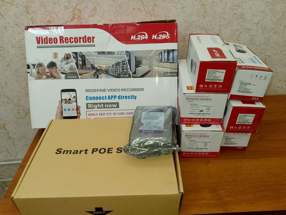 Камеры и видиорегистратор