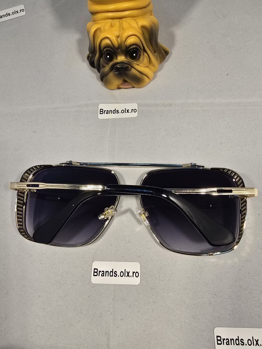 Promotie - Ochelari de soare Dita Mach Six Gold, Black Lenses, 392, made in Japan