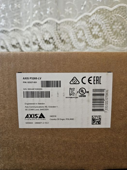 Camera supraveghere Axis P3265-LV