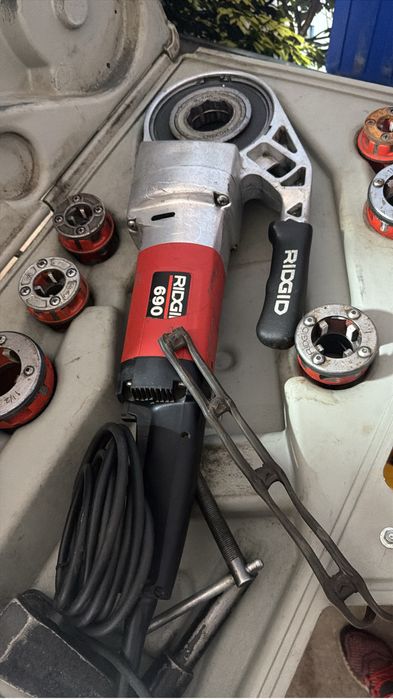 Ridgid filiera 2’ toli instalatii termice sanitare teava gaz bosch makita dewallt