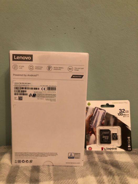 Lenovo Tab M8 + Clear Case