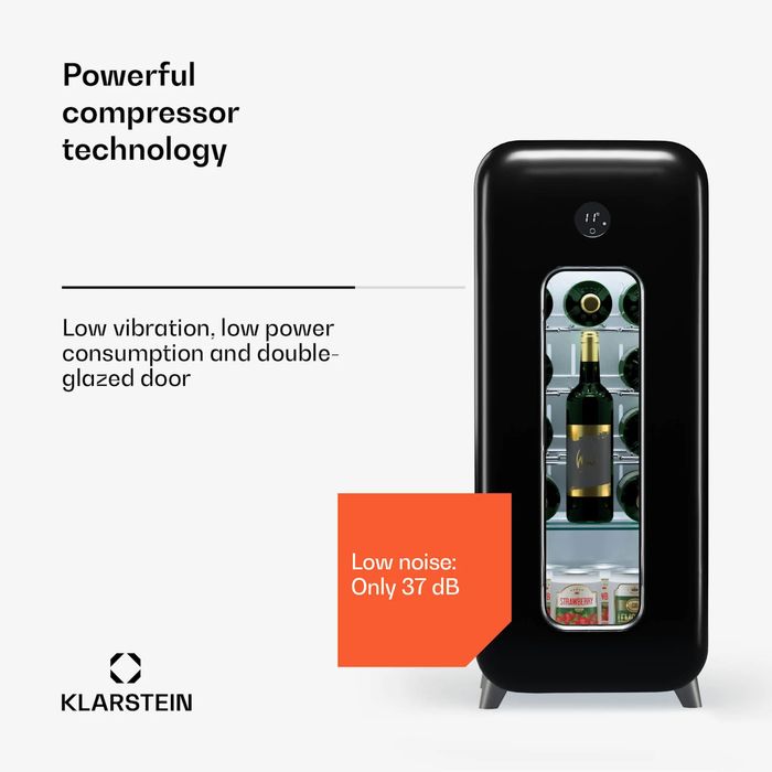 Klarstein Shiraz 15 Uno, охладител за вино