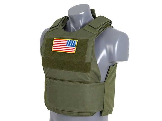 Vesta Tactica Protectie DELTA BODY ARMOR OLIVE,8FIELDS Noua In Ambalaj