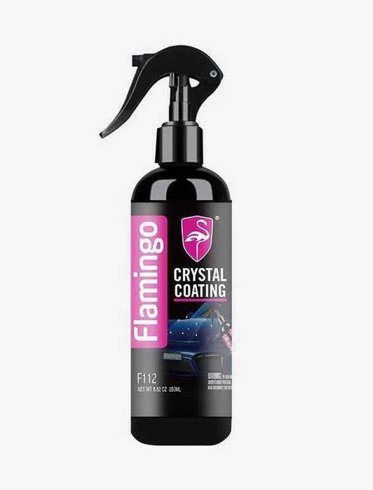 Керамична Течна Полимерна Вакса FLAMINGO Crystal Coating 250ml.