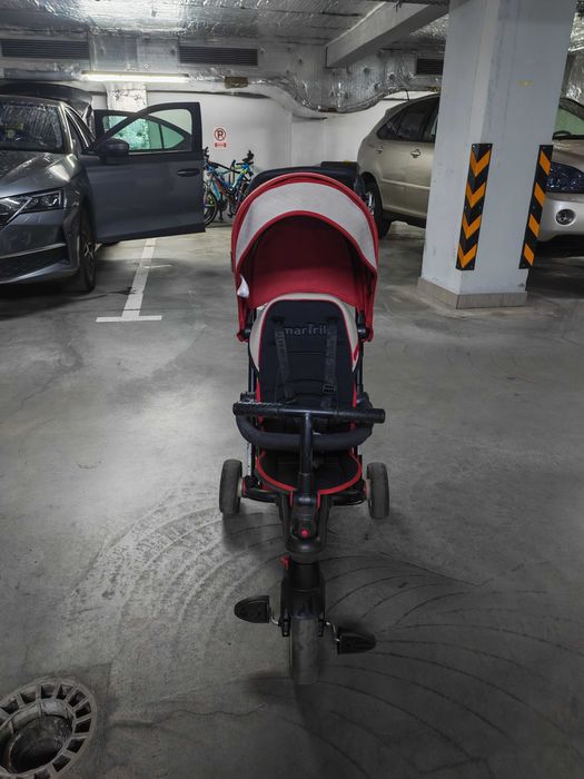 Tricicleta pentru copii Smart Trike STR5 Rosu 7 in 1