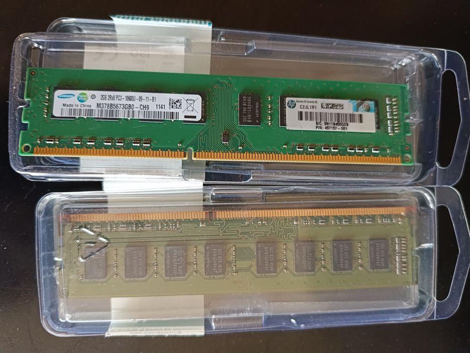 Оперативная память DDR3 2GB 1333Mhz Samsung PC3-10600U-09-11-B1 (Б/У)