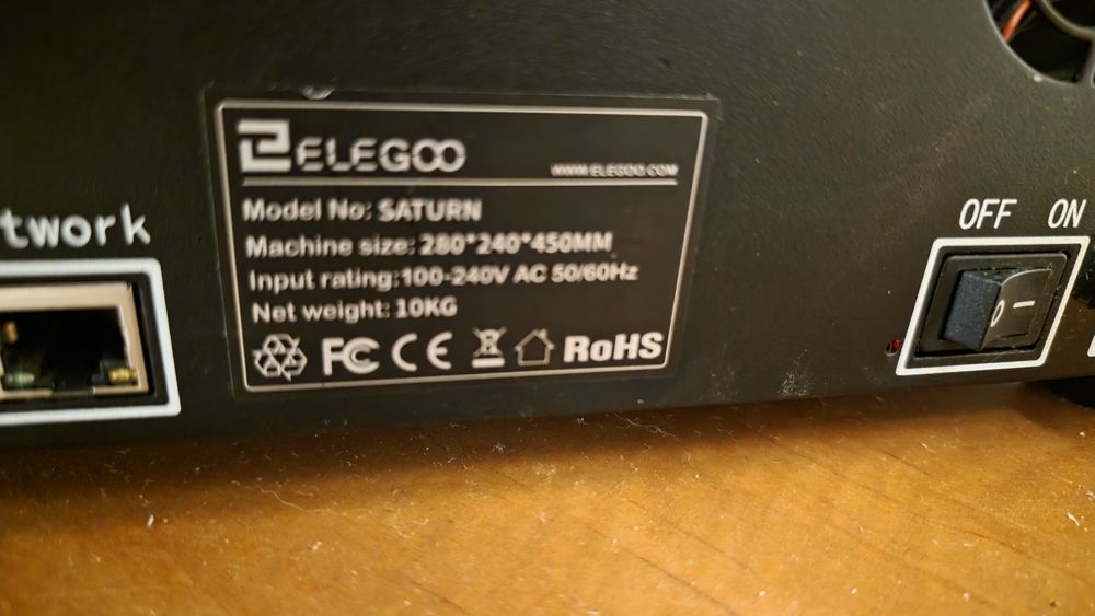 Elegoo saturn и wash and cure plus