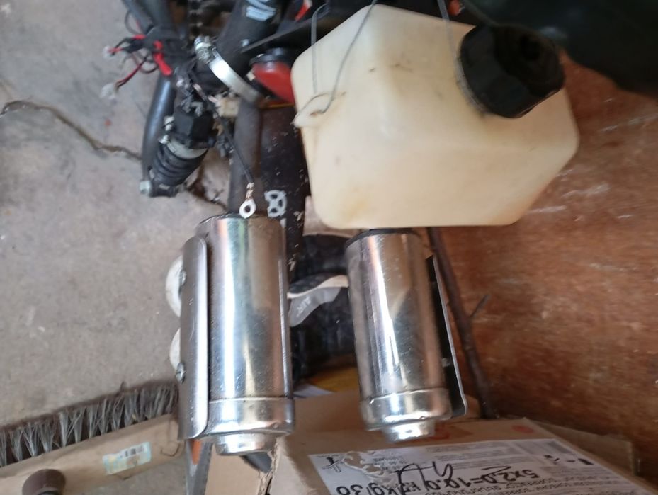 Двигател на кросово моторче 49 куб.