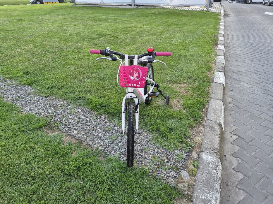 Bicicleta  fete 6-11 ani 20 inch X Fact Princess cu cos frontal