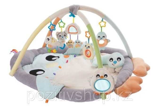 Детский развивающий коврик Playgro Пингвин