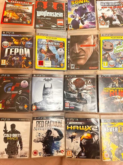 Продаю игры на PS3