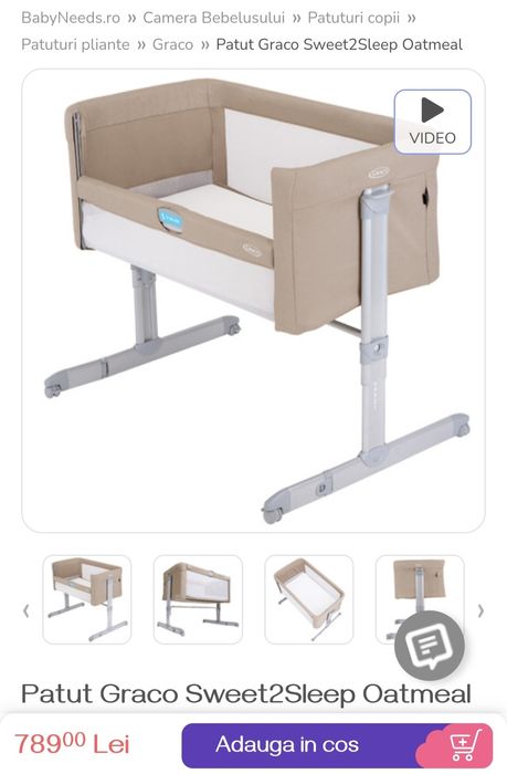 Patut Graco Oatmeal