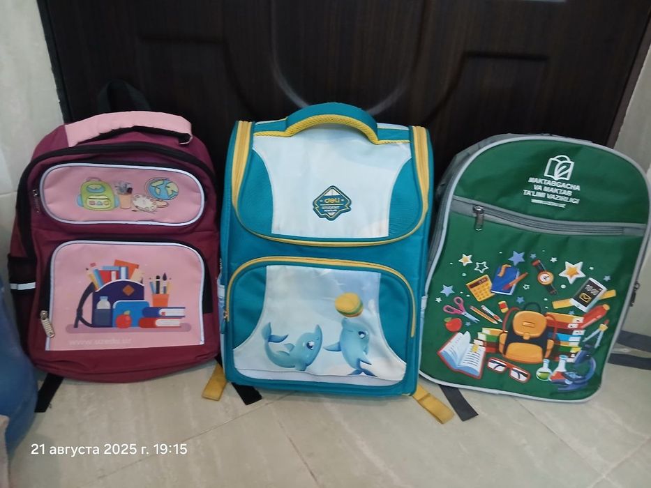 Детский портфель рюкзак в отличном состоянии
