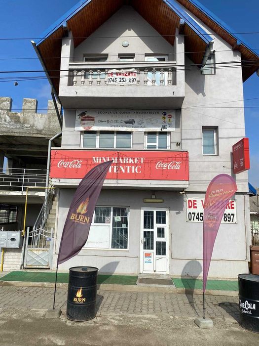 Investitie DN28 Iasi-Spatiu Comercial si Casa P/E/M-Parcare 299000Euro
