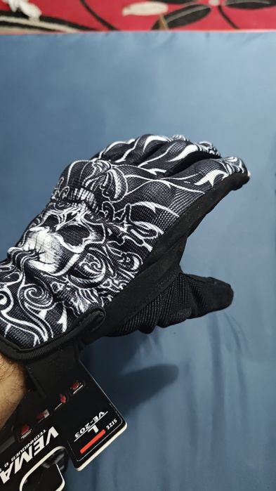 Manusi moto textil cu protectie