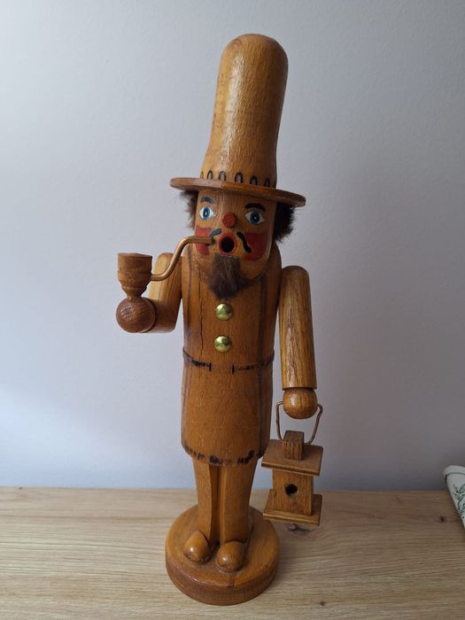 Fumegător vintage, anii '70-'80, din lemn