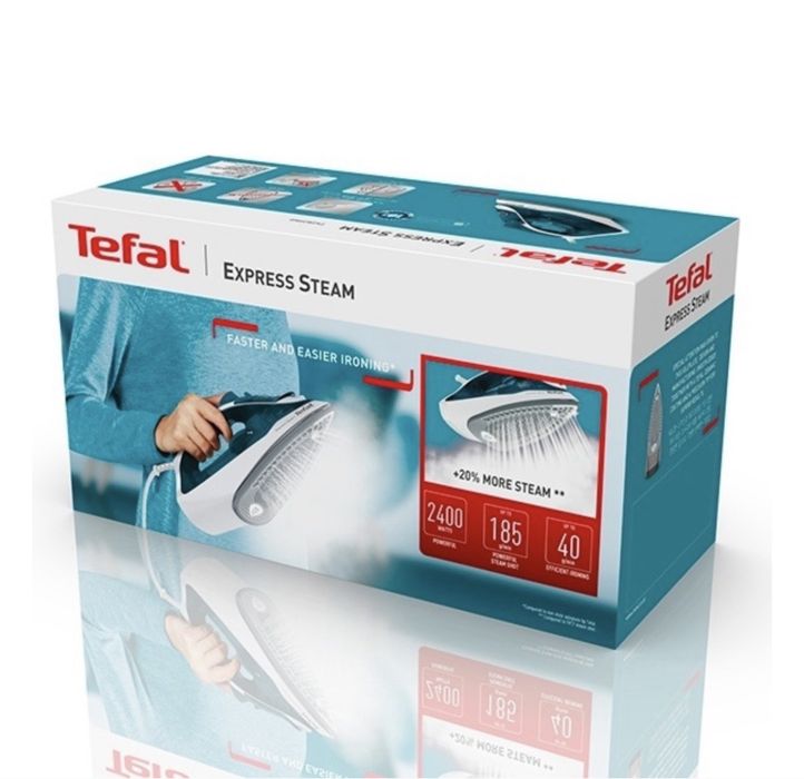 Утюг Tefal Express Steam FV2839E0 зеленый