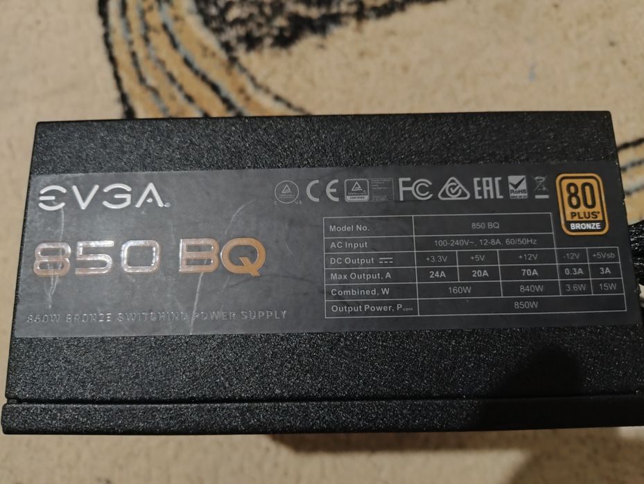 Sursa 850w EVGA.
