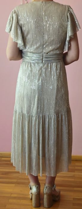 Rochie de seara aurie Nissa