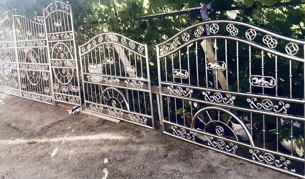 Balustrade si garduri din inox,tabla sau fier forjat