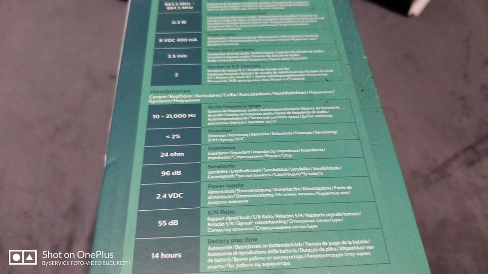 Casti Wireless Philips Home Cinema