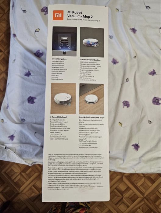 Робот-пылесос Xiaomi Mi Robot Vacuum-Mop 2 Pro белый