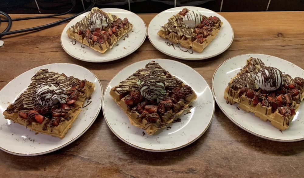 Готовое тесто для бельгийских вафель | 1 кг = 8–10 вафель | Ташкент