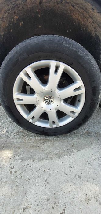 Jante roti aliaj perna aer stanga dreapta Vw Touareg 3.0 tdi 2008 BKS