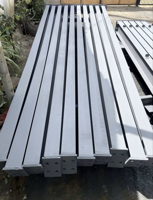 Hala 10x20x4 structura metalia demontabila pe suruburi noua completa