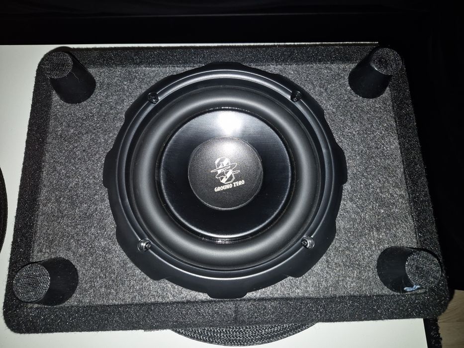 Subwoofer auto activ Ground Zero GZCS 20-ACT